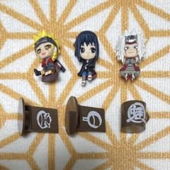 NARUTO 우즈마키 나루토 우치하 사스케 자래야 피규어