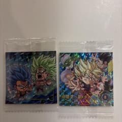 ドラゴンボール 超戦士シールウエハース超 孫悟空 ゴジータ ブロリーのサムネイル