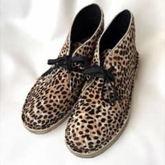 Clarks Original クラークス レオパード ブーツ ヒョウ柄 ハラコ