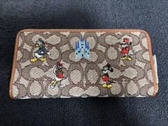 【新品・未使用】COACHコーチディズニーコラボ長財布のサムネイル