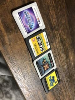 ソフト3枚セット  ポケモンムーン モンハンXなどのサムネイル