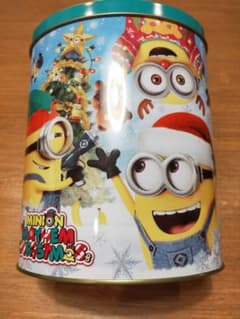USJ ミニオン クリスマス チョコレート菓子 空缶（中身無し）のサムネイル