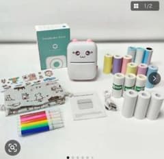 Portable Mini Printer 本体 セット 【新品未使用】のサムネイル