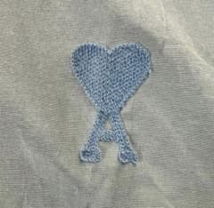 ami PARIS アミパリス シャツ 長袖 ハート刺繍 Mサイズのサムネイル