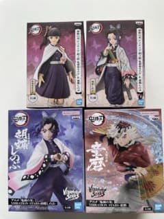 【未開封】　鬼滅の刃　プライズフィギュア　胡蝶しのぶ　栗花落カナヲ　童磨