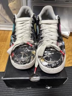 NIKE AIR FORCE 1 ペイント加工 スニーカーのサムネイル