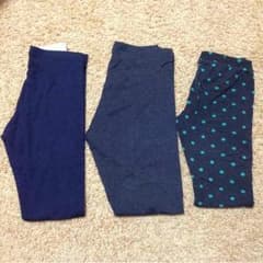 【るるん様専用】10分丈 レギンス 3本セット 単品OKのサムネイル