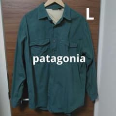 Patagonia コットンツイルシャツ　L 90s