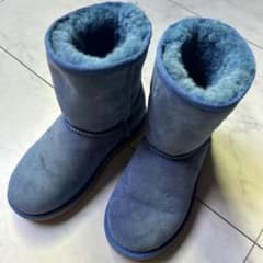 UGG 青 ブーツ　19.5cmのサムネイル