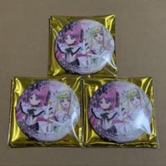 キュアズキューン＆キュアキッス 缶バッジ キミプリ展 3個セット