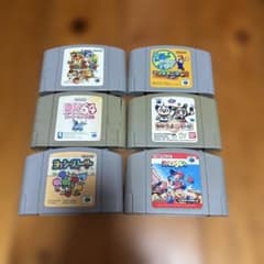 NINTENDO64 소프트 6개 세트(정크)