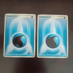 ポケモンカード 基本水エネルギー 2009 ルギア レジェンド 2枚セット