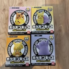 ポケモンキッズ 30周年 ピカチュウ イーブイ メタモン デデンネ 4つ