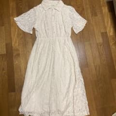 ワンピース 花柄 レースワンピースのサムネイル