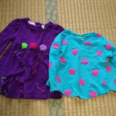 女の子トップス 2枚セット 3歳用のサムネイル