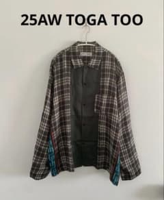 25AW TOGA トーガ TOO Inner print shirt キュプラ 25AW TOGA トーガ TOO Inner print shirt キュプラ - メルカリ