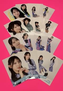 金村美玖 日向坂46 生写真 横浜 ヴォヤージュ ストライプ Kind コンプ