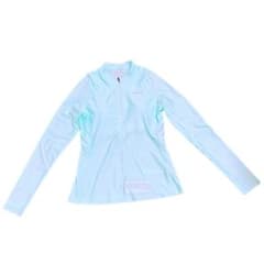 Women's Slim Fit Full Zip Rash Guard Long Sleeve Swimsuit
