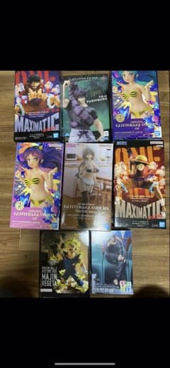アニメキャラクター フィギュアセットのサムネイル