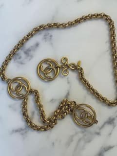 CHANEL ココマーク チェーンベルト ゴールドのサムネイル