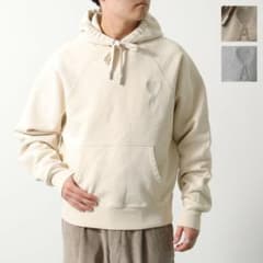 新品 AMI Paris アミ ビッグ ロゴ スウェット パーカー クリーム 