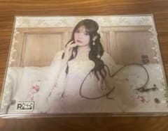 CUTIE STREET ラッフルくじA賞 古澤里紗 サイン入り アクリルパネル