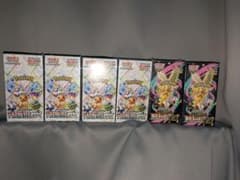 ポケモンカードゲーム テラスタルフェス4boxMEGAドリームEX2boxのサムネイル