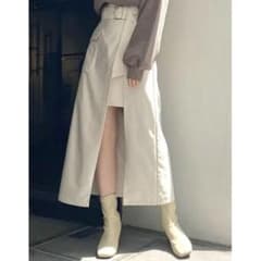 MURUA アウトポケットラップスカート S