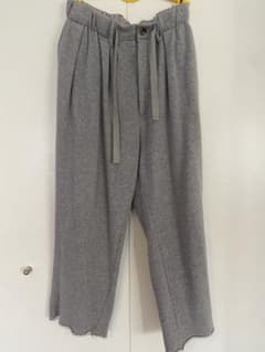 Sillage loop wheel baggy trousers スのサムネイル