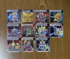 元祖SDガンダムスナックⅡ 11枚セットのサムネイル
