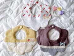 スタイ3枚セット✴︎ハンドメイド✴︎のサムネイル