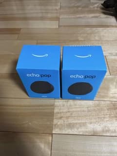 Amazon echo pop ブラック 2個セットのサムネイル