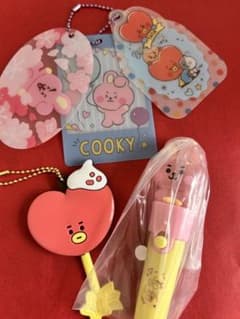 BT21 COOKY TATA Keychain Collection