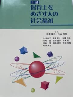 十訂 保育士をめざす人の社会福祉のサムネイル