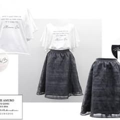 安室奈美恵会員限定❤︎Tシャツ&スカートのサムネイル