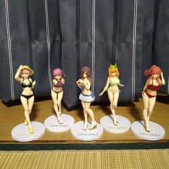五等分の花嫁 プライズフィギュアコンプリートセットのサムネイル
