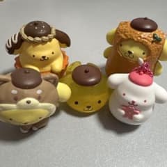 ポムポムプリン ガチャ 5点セットのサムネイル