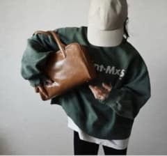ch!iii BAG トートバッグ キャメル ショルダー　ボストンのサムネイル