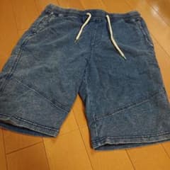 Thunder Storm デニムブルー ショートパンツ Lのサムネイル