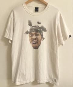 APPLEBUM メソッドマン　顔プリント Tシャツ ホワイトのサムネイル