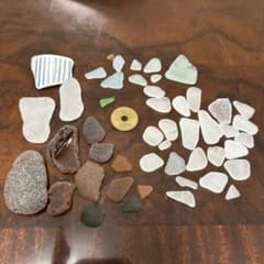 シーグラス 大量セット 工作素材 ハンドメイドのサムネイル