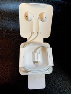 【Apple 純正】iPhone用　イヤホン　lightning端子　未使用のサムネイル