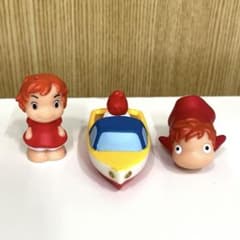 Studio Ghibli Ponyo on the Cliff by the Sea Finger Puppet Set of 3