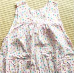 新品 未使用 ドット柄 可愛いエプロンのサムネイル