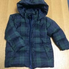 のこにゃんさん専用  無印良品 洗えるダウンジャケット 100のサムネイル