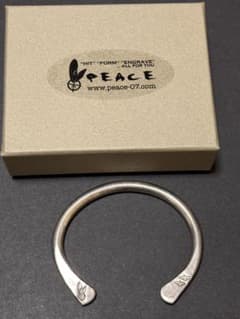 PEACE バングル　wingrockウィングロック PEACE バングル wingrockウィングロック - メルカリ