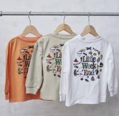 【新品】Little WEEKEND バック刺繍ロンTのサムネイル