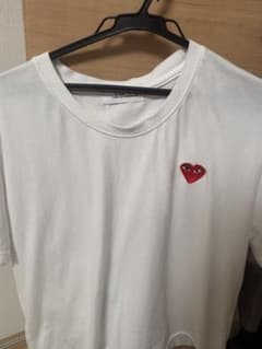 PLAY COMME des GARCONS ハートロゴ Tシャツ ホワイト Mのサムネイル