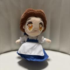 ディズニーストア　tiny 美女と野獣　ベル　ぬいぐるみキーチェーンのサムネイル