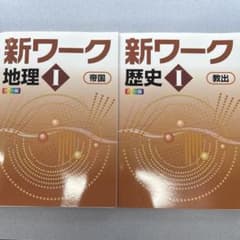 新ワーク 地理１・歴史１セットのサムネイル